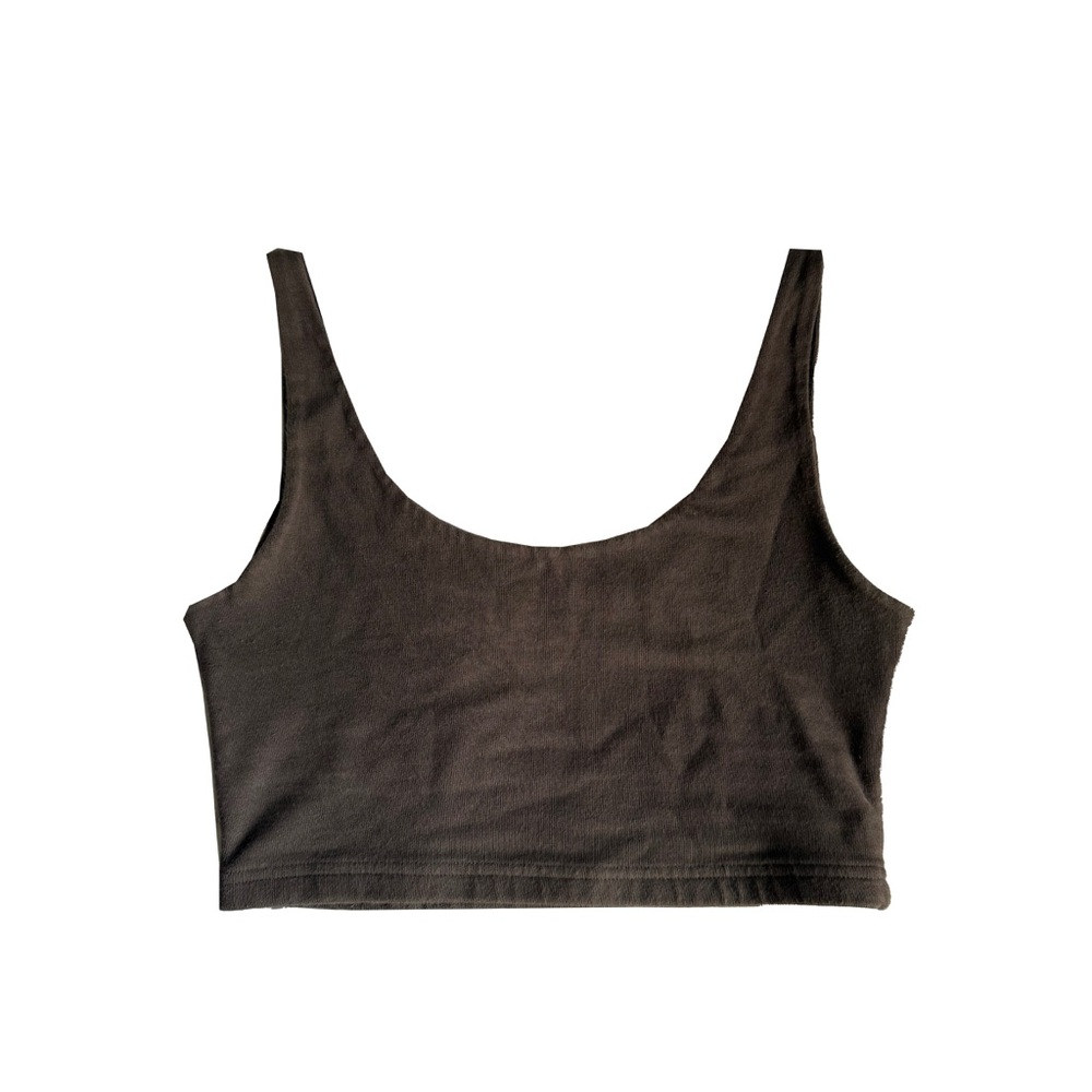 Brandy Melville Brown Crop Top